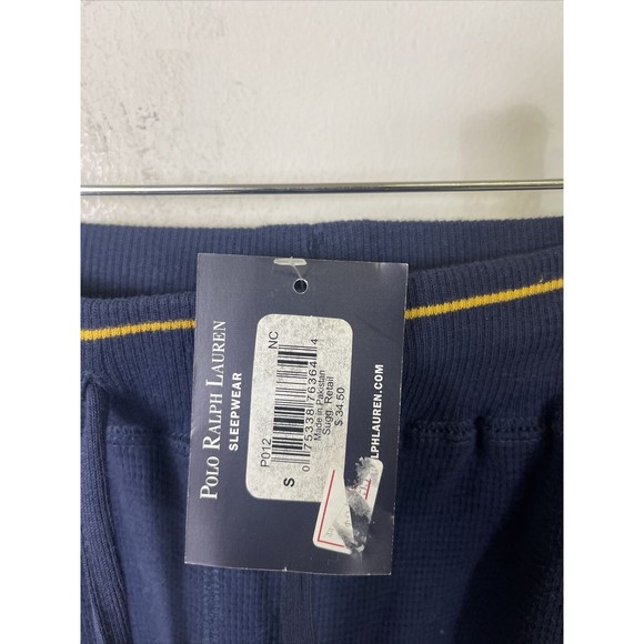 Polo Ralph Lauren Sleepwear Thermal Sleep Pants Small S NWT 30x32 - Picture 2 of 4